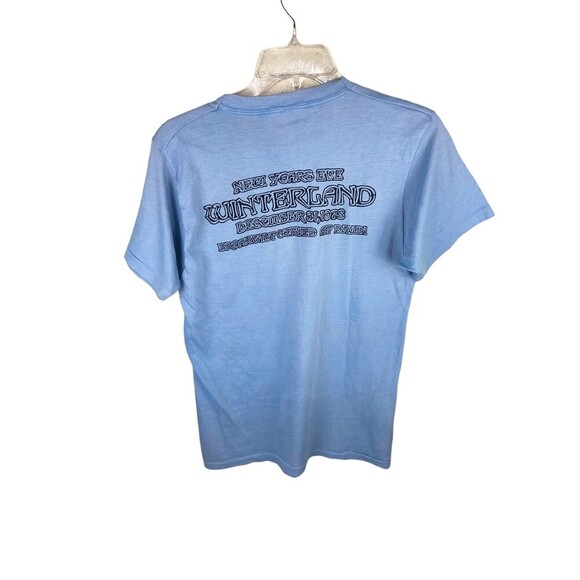 RARE VTG Grateful Dead NRPS NYE Winterland 1978 Tour Concert T-Shirt Blue S/M - Picture 2 of 6